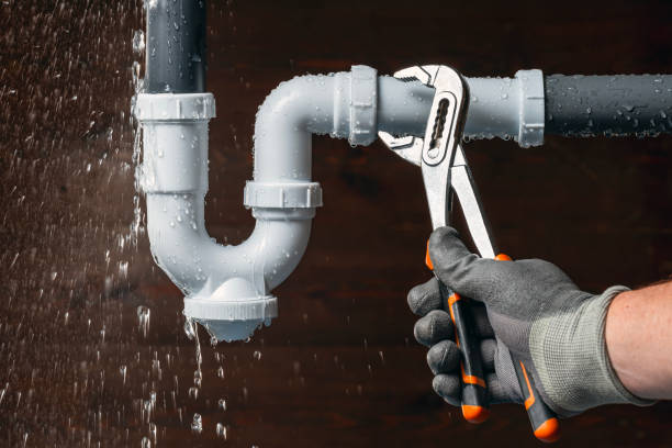 Professional Drain Cleaning technician working in Lawrence, KS